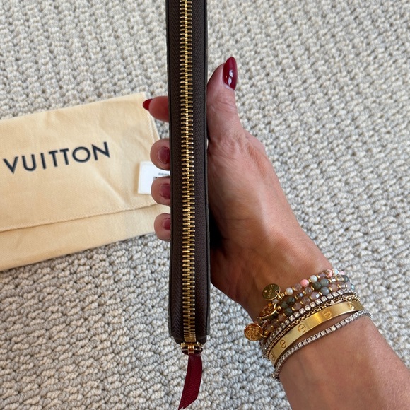 Louis Vuitton Clemence Fuchsia wallet - Picture 5 of 5